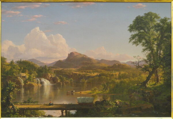 Cenário da Nova Inglaterra – Frederic Edwin Church Frederic Edwin Church Master Apollon