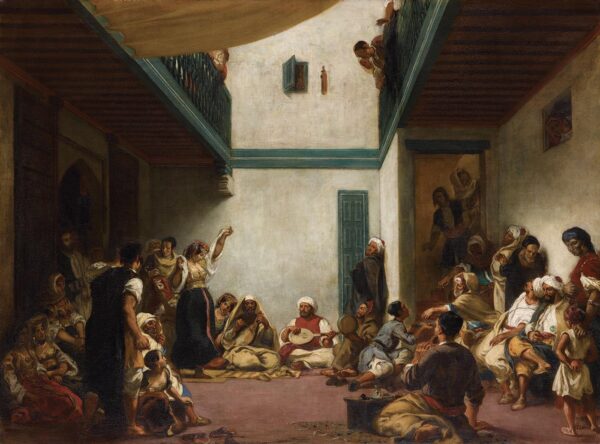 Noite judaica no Marrocos – Eugène Delacroix Eugène Delacroix Master Apollon