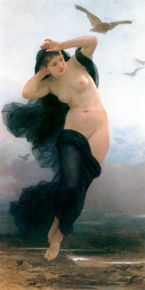 Noite – William Bouguereau William Bouguereau Master Apollon