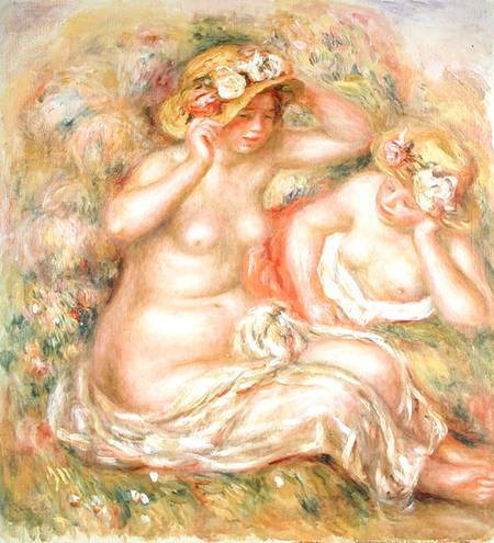 Dois nus usando chapéus – Pierre-Auguste Renoir Pierre-Auguste Renoir Master Apollon