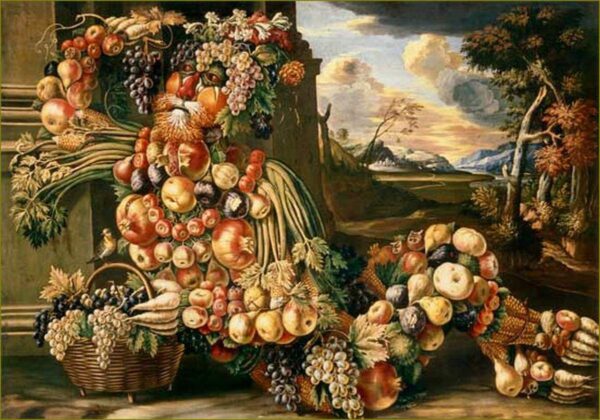 Figura de verão sentada – Arcimboldo Giuseppe Arcimboldo Master Apollon