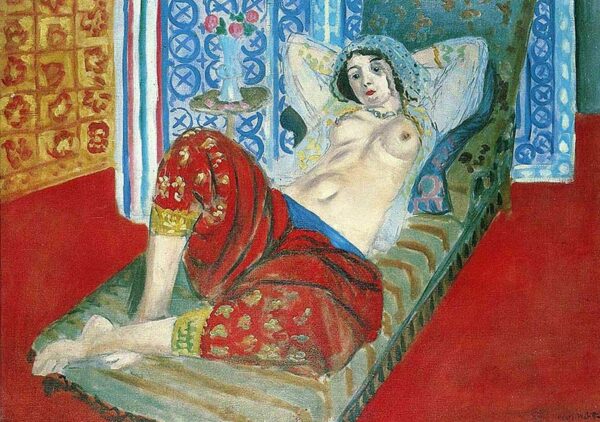 Odalisca com culote vermelho – Matisse Henri Matisse Master Apollon