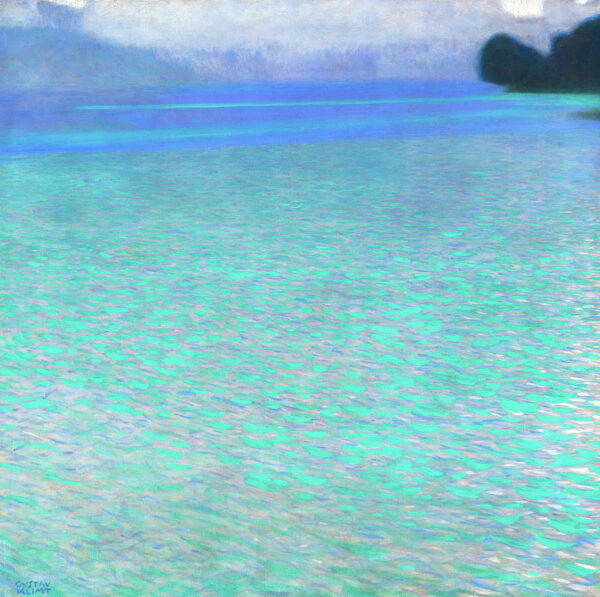 A ilha no lago Attersee – Gustav Klimt Gustav Klimt Master Apollon