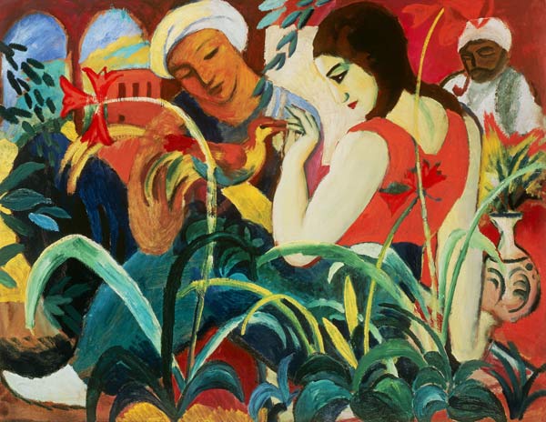 Mulheres Orientais (Odaliscas) – August Macke August Macke Master Apollon