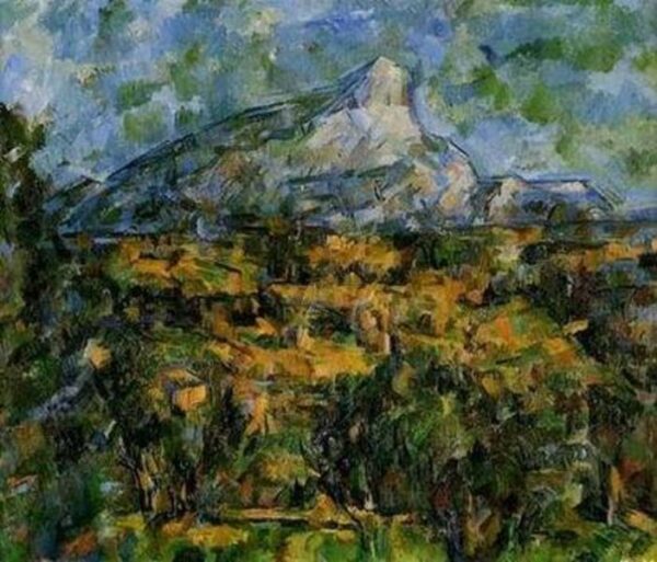 Paisagem de Aix com o Mont Saint-Victoire – Paul Cézanne Monte Sainte-Victoire de Paul Cézanne Master Apollon