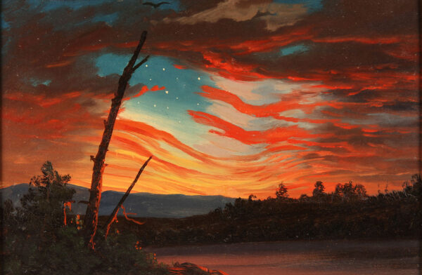 Nossa Bandeira no Céu – Frederic Edwin Church Frederic Edwin Church Master Apollon