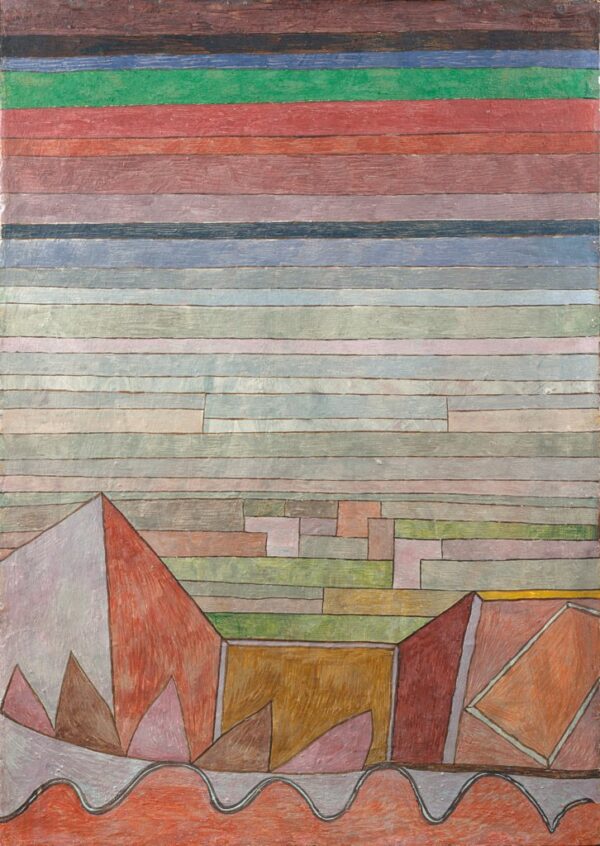 Vista sobre o país fértil – Paul Klee Paul Klee Master Apollon