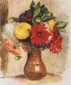 Bouquet de flores em uma jarra – Pierre-Auguste Renoir Pierre-Auguste Renoir Master Apollon