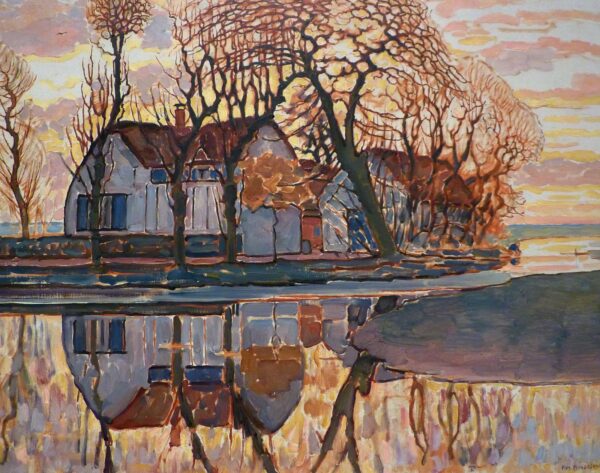 Fazenda perto de Duivendrecht – Mondrian Piet Mondrian Master Apollon