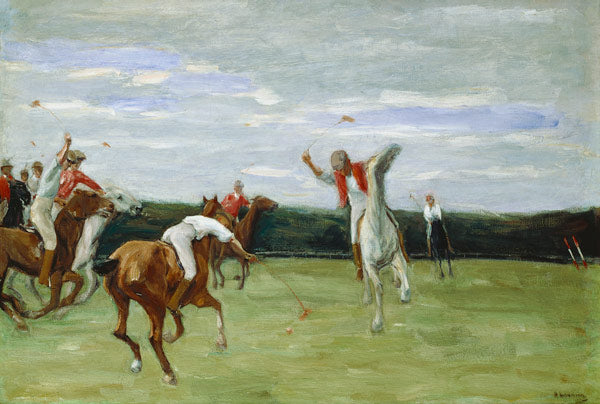 Jogador de polo no Parque Jenisch, Hamburgo, 1903 – Max Liebermann Max Liebermann Master Apollon