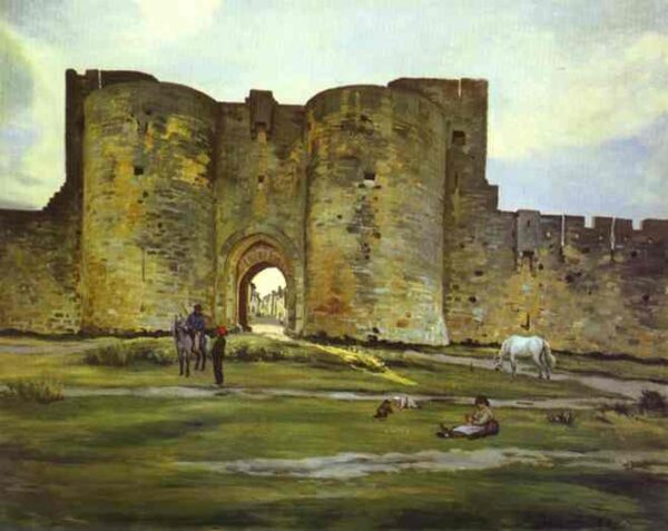 Porto da Rainha em Aigues-Mortes – Frédéric Bazille Frédéric Bazille Master Apollon