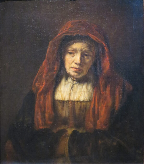 Retrato de uma velha mulher – Rembrandt van Rijn Rembrandt van Rijn Master Apollon