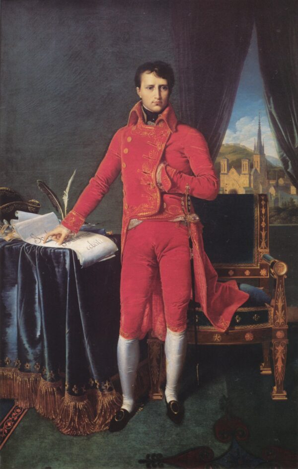 Retrato de Napoleão Bonaparte, O primeiro conselho – Jean-Auguste-Dominique Ingres Jean-Auguste-Dominique Ingres Master Apollon