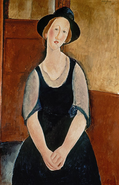 Retrato de Thora Klinchlowstrom – Amedeo Modigliani Amedeo Modigliani Master Apollon