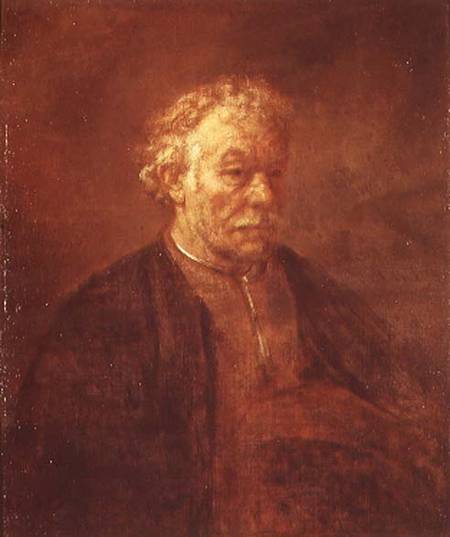 Retrato de uma pessoa idosa – Rembrandt van Rijn Rembrandt van Rijn Master Apollon