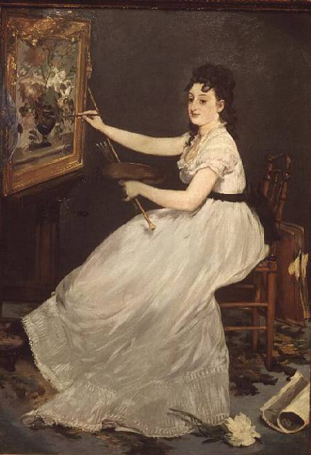 Retrato de Eva Gonzalès – Edouard Manet Édouard Manet Master Apollon