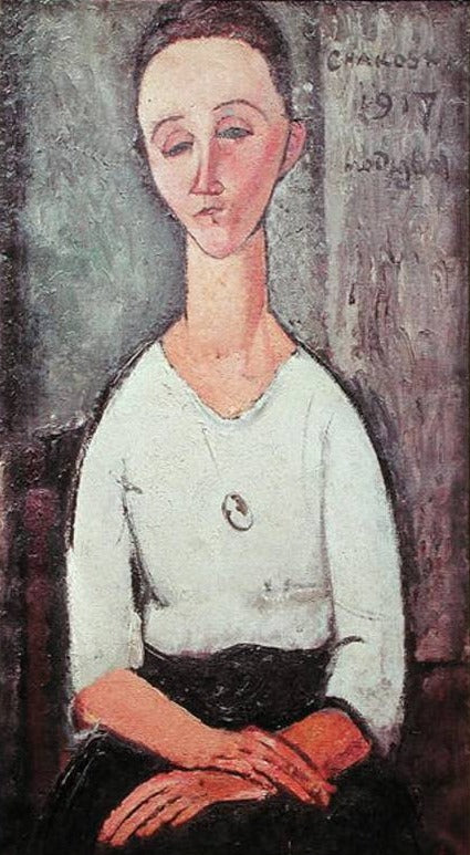 Retrato de Madame Chakowska – Amadeo Modigliani Non classé Master Apollon