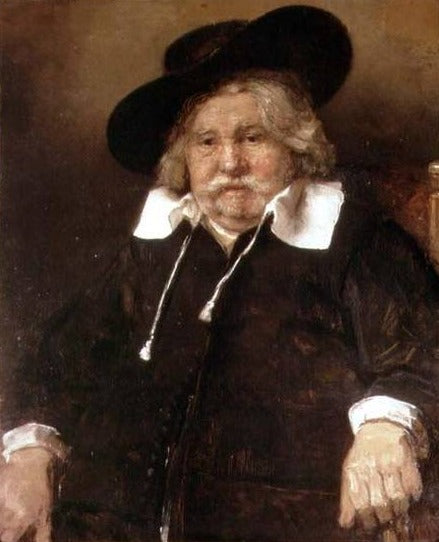 Retrato de um velho homem – Rembrandt van Rijn Rembrandt van Rijn Master Apollon