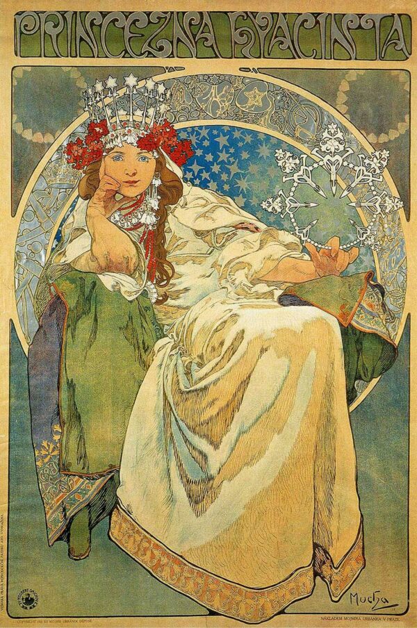 Princesa Híacinthe – Mucha Alphonse Mucha Master Apollon