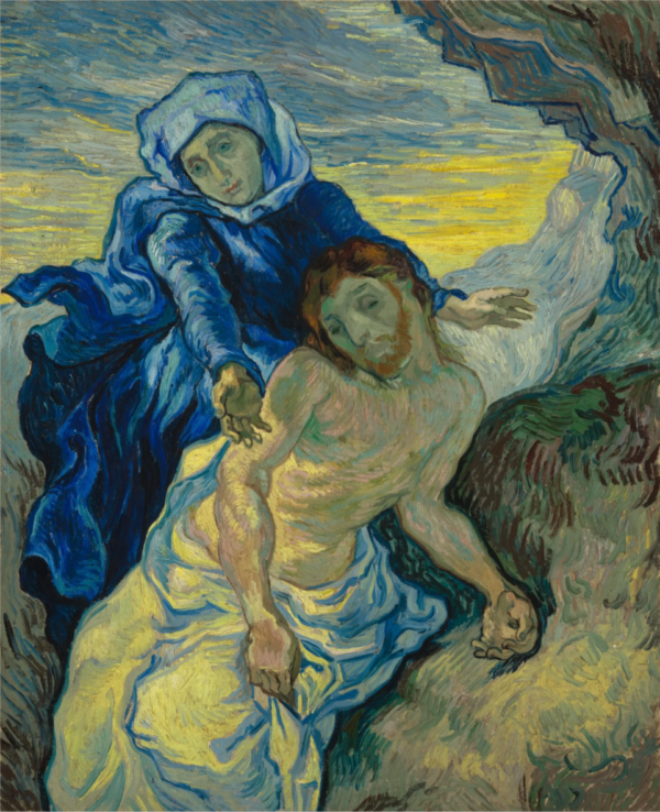 Pietà (depois de Delacroix) – Van Gogh Vincent Van Gogh Master Apollon