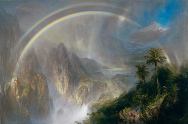 Temporada de chuvas nos trópicos – Frederic Edwin Church Frederic Edwin Church Master Apollon