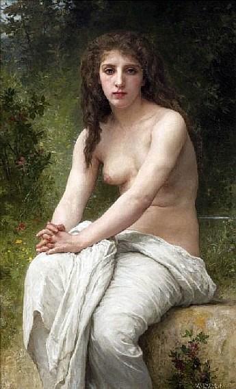 Reflexão, 1898 – William Bouguereau William Bouguereau Master Apollon