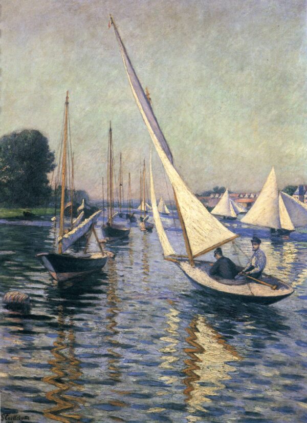 Regata em Argenteuil – Caillebotte Gustave Caillebotte Master Apollon