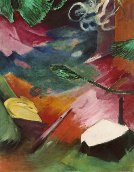 Cervo na floresta I – Franz Marc Franz Marc Master Apollon