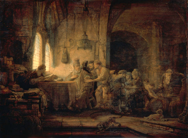 Os trabalhadores da vinha – Rembrandt van Rijn Rembrandt van Rijn Master Apollon