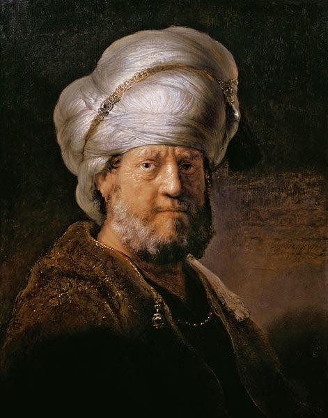 Rembrandt, Retrato de um Oriental – Rembrandt van Rijn Rembrandt van Rijn Master Apollon