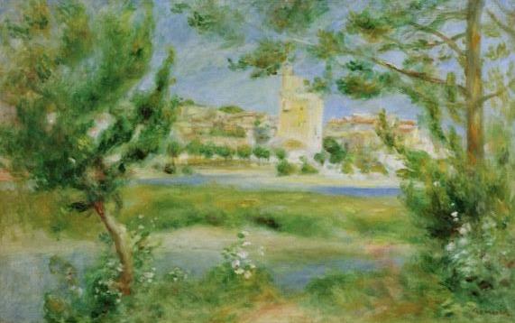 Villeneuve-les-Avignon 1901 – Pierre-Auguste Renoir Pierre-Auguste Renoir Master Apollon