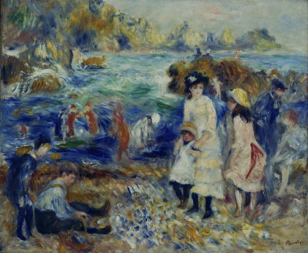 Crianças à Beira do Mar 1883 – Pierre-Auguste Renoir Pierre-Auguste Renoir Master Apollon