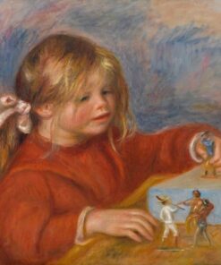Claude Renoir em processo de tocar, por volta de 1905 – Pierre-Auguste Renoir Pierre-Auguste Renoir Master Apollon