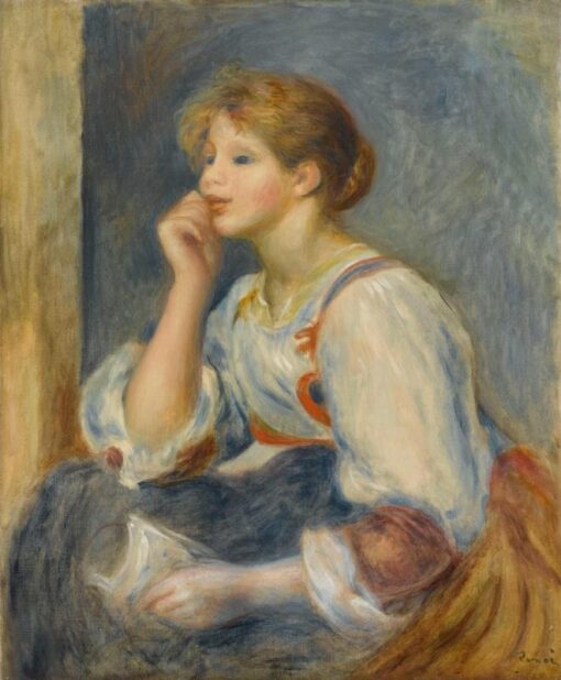 Mulher com uma carta, por volta de 1890 – Pierre-Auguste Renoir Pierre-Auguste Renoir Master Apollon 2