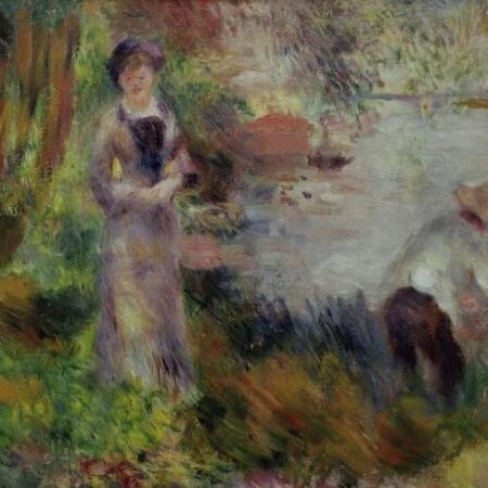 Às Margens do Sena em Argenteuil, 1878 – Pierre-Auguste Renoir Pierre-Auguste Renoir Master Apollon