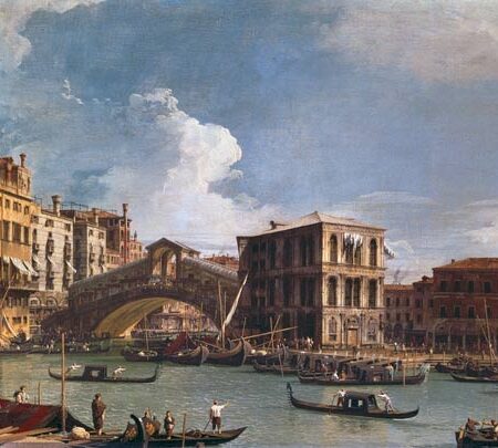 A ponte de Rialto, Veneza, vista do norte – Giovanni Antonio Canal Giovanni Antonio Canal Master Apollon