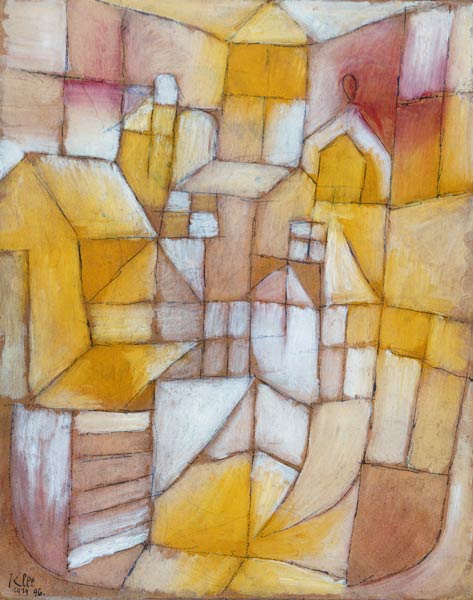 Rosa-Amarelo (janelas e telhados) – Paul Klee Paul Klee Master Apollon