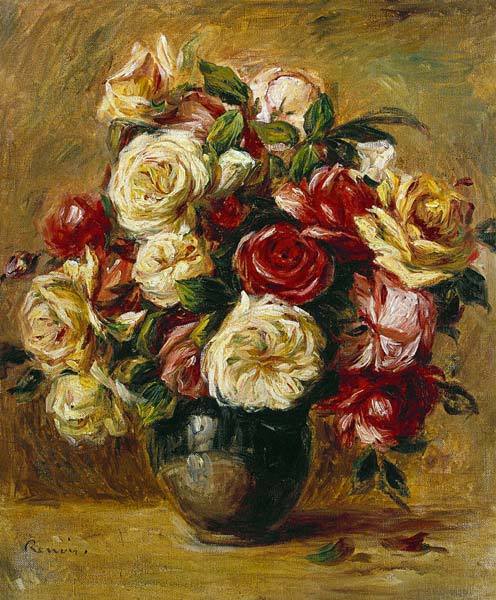 Bouquet de Rosas – Pierre-Auguste Renoir Pierre-Auguste Renoir Master Apollon