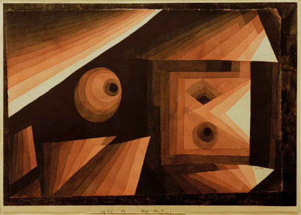 Degradação vermelha, 1921 – Paul Klee Paul Klee Master Apollon