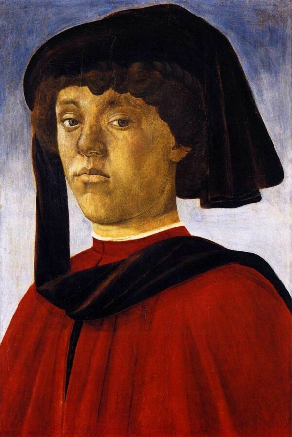 Retrato de um jovem homem – Sandro Botticelli Sandro Botticelli Master Apollon