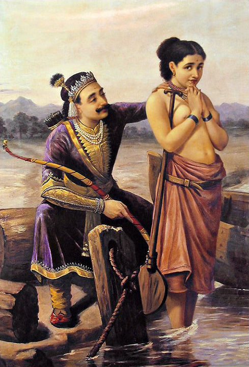 Santhanu e Matsyagandhi – Ravi Varmâ Non classé Master Apollon