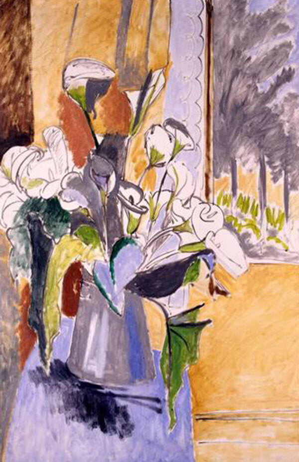 Bouquet de flores em uma varanda – Matisse Henri Matisse Master Apollon