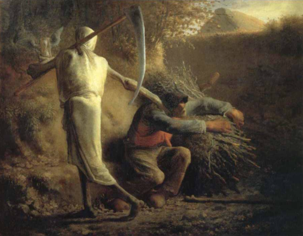 A Morte e o Lenhador – Jean-François Millet Jean-François Millet Master Apollon