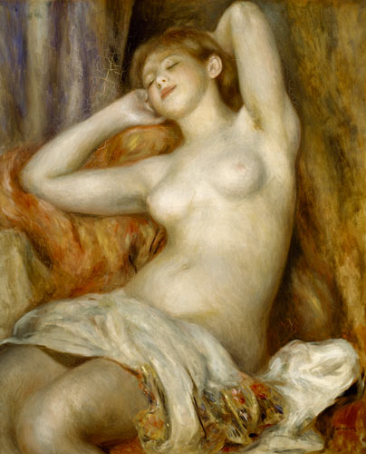 A banhista adormecida (a Dormeuse) – Pierre-Auguste Renoir Pierre-Auguste Renoir Master Apollon