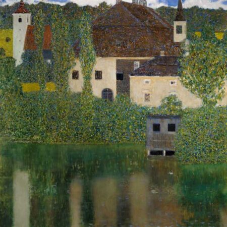 A câmara fechada no Attersee – Gustav Klimt Gustav Klimt Master Apollon