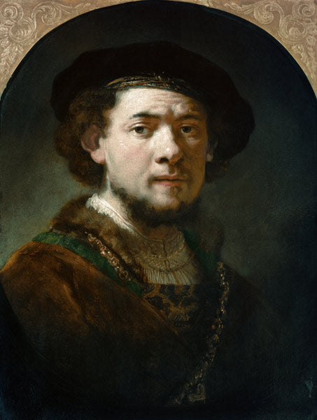 Autorretrato São Pauloylvius – Rembrandt van Rijn Rembrandt van Rijn Master Apollon