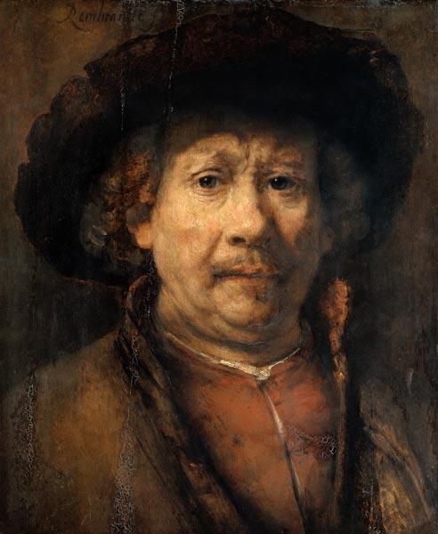 Auto-retrato VI – Rembrandt van Rijn Rembrandt van Rijn Master Apollon