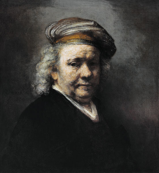 Auto-retrato V – Rembrandt van Rijn Rembrandt van Rijn Master Apollon