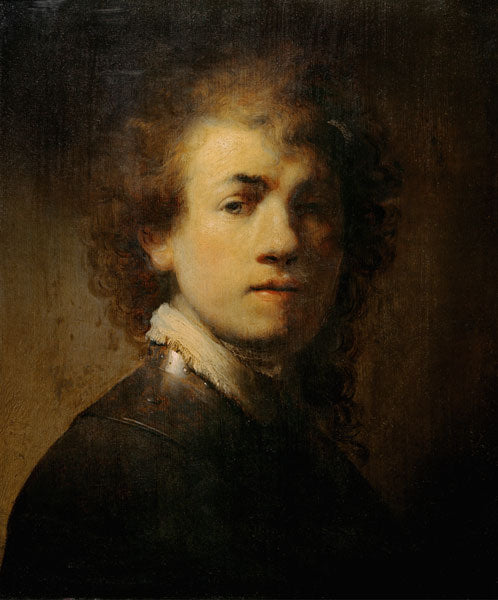 Autorretrato com Gorget – Rembrandt van Rijn Rembrandt van Rijn Master Apollon