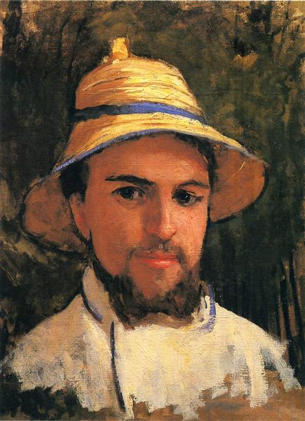 Autorretrato com capacete de ponta – Caillebotte Gustave Caillebotte Master Apollon